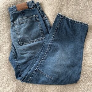 Madewell Ankle barrel jean